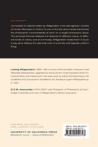 Remarks on Colour: 30th Anniversary Edition