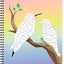 Brain Games - Sticker by Number: Birds (42 Images to Sticker)
