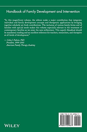 Handbook of Family Development and Intervention