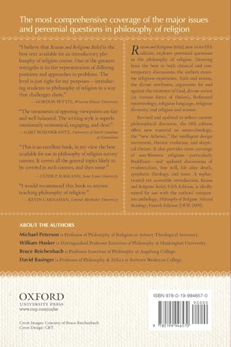 Reason & Religious Belief: An Introduction to the Philosophy