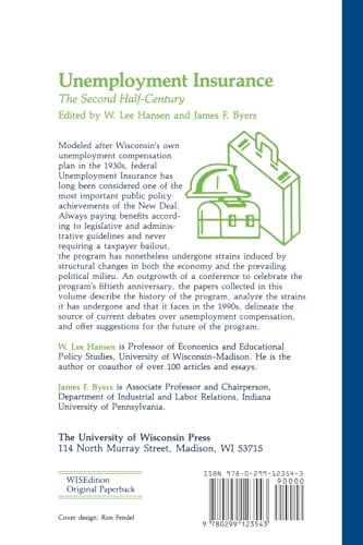 Unemployment Insurance: The Second Half-Century (La Follette Public Policy Series)