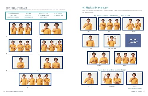 American Sign Language Workbook: Exercises to Build Your Signing Vocabulary