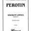 Viderunt omnes and Sederunt: Miniature Score (Kalmus Edition)