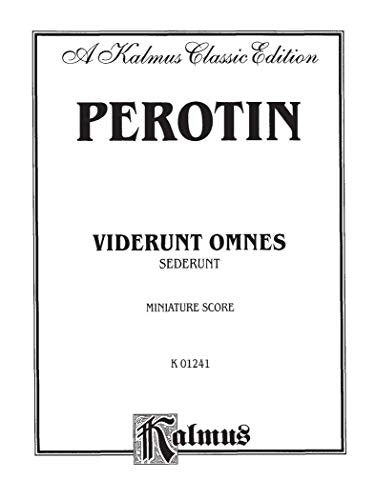 Viderunt omnes and Sederunt: Miniature Score (Kalmus Edition)