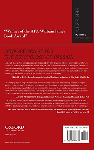 The Psychology of Passion: A Dualistic Model (Series in Positive Psychology)
