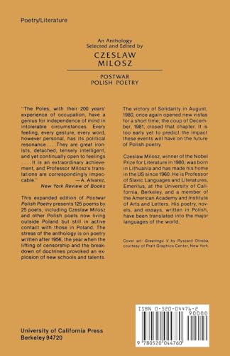 Postwar Polish Poetry
