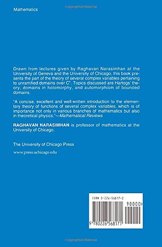 Several Complex Variables (Chicago Lectures in Mathematics)