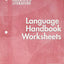 Language Handbook Worksheets Holt Elements of Literature Second Course Grade 8