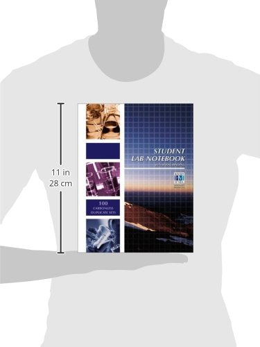 Student Lab Notebook Spiral Bound: 100 Carbonless Duplicate Sets