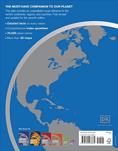 Compact World Atlas, 7th Edition (DK Reference Atlases)