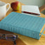 NIV, Quest Study Bible, Personal Size, Leathersoft, Teal, Thumb Indexed, Comfort Print: The Only Q and A Study Bible