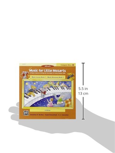 Music for Little Mozarts 2-CD Sets for Lesson and Discovery