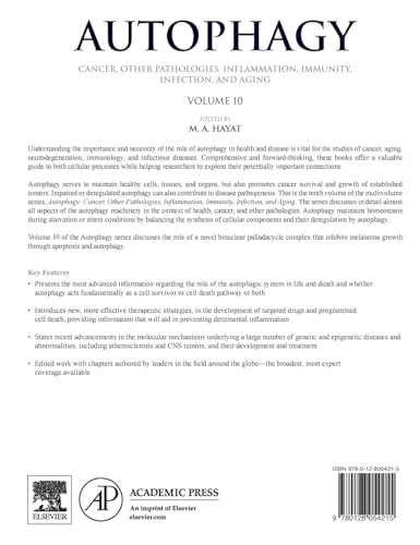 Autophagy: Cancer, Other Pathologies, Inflammation, Immunity, Infection, and Aging: Volume 10