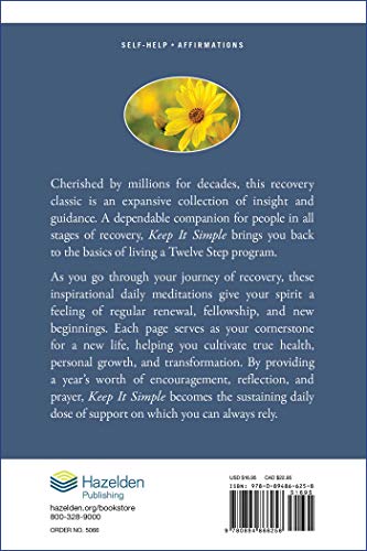 Keep It Simple: Daily Meditations for Twelve Step Beginnings