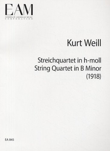 String Quartet in B Minor: Full Score