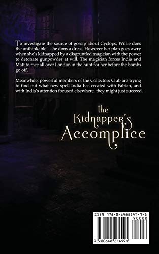 The Kidnapper's Accomplice (Glass and Steele) — back cover