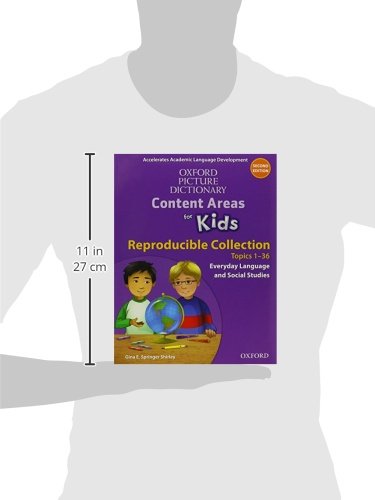 Oxford Picture Dictionary Content Area for Kids Reproducible Collection Pack
