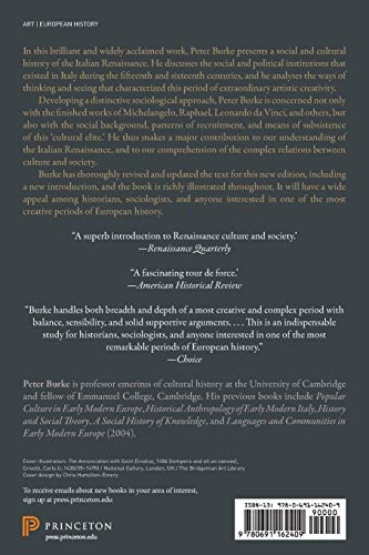 The Italian Renaissance: Culture and Society in Italy - Thir