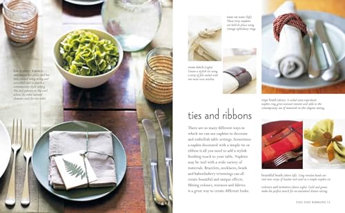 The Art of Napkin Folding: Includes 20 step-by-step napkin folds plus finishing touches for the perfect table setting