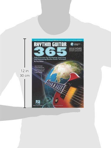 Rhythm Guitar 365: Daily Exercises for Developing, Improving and Maintaining Rhythm Guitar Technique Bk/online audio