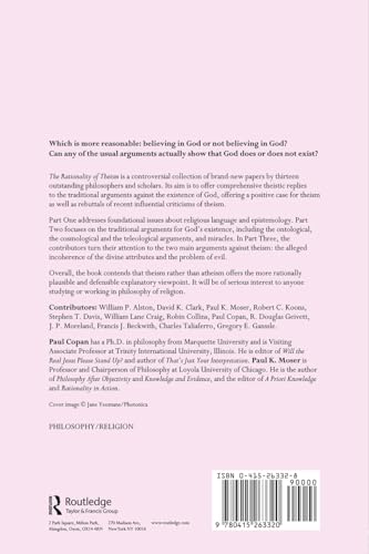 The Rationality of Theism