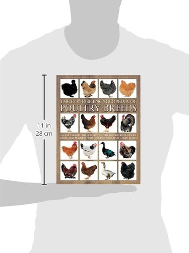 The Concise Encyclopedia of Poultry Breeds: An Illustrated Directory of over 100 Chickens, Ducks, Geese and Turkeys, With 275 Photographs