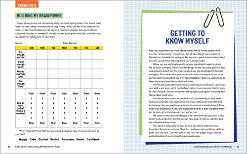 Executive Functioning Workbook for Kids: 40 Fun Activities