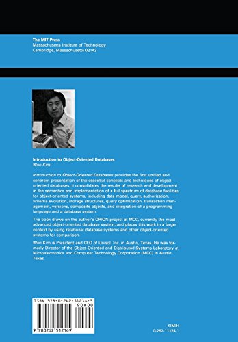 Introduction to Object-Oriented Databases (Computer Systems Series)