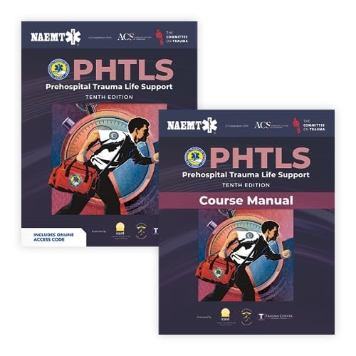 PHTLS: Prehospital Trauma Life Support (Print) with Course Manual (Print): .