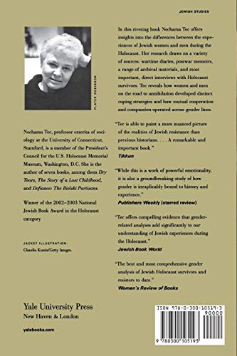 Resilience and Courage: Women, Men and the Holocaust