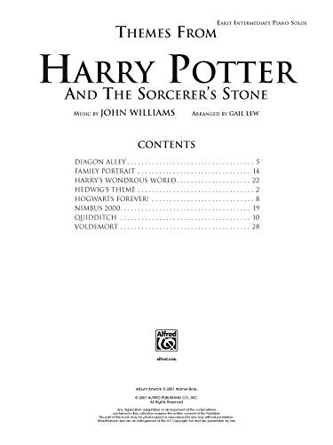 Themes from Harry Potter and the Sorcerer's Stone: Early Intermediate Piano Solos