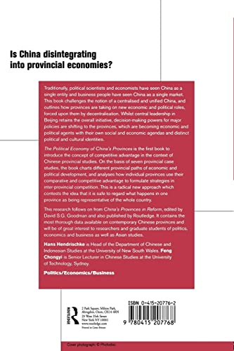 The Political Economy of China's Provinces: Competitive and Comparative Advantage