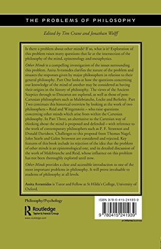 Other Minds (Problems of Philosophy)