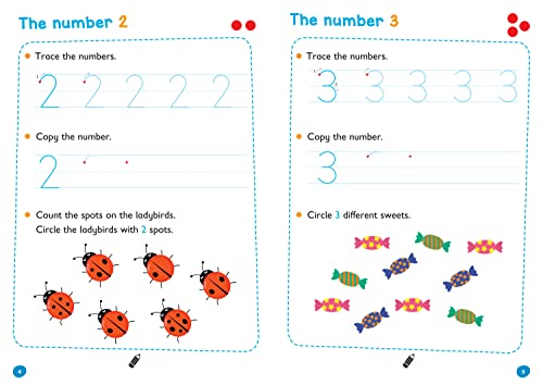 Numbers 0-20: Wipe-Clean Activity Book (Collins Easy Learning Preschool)