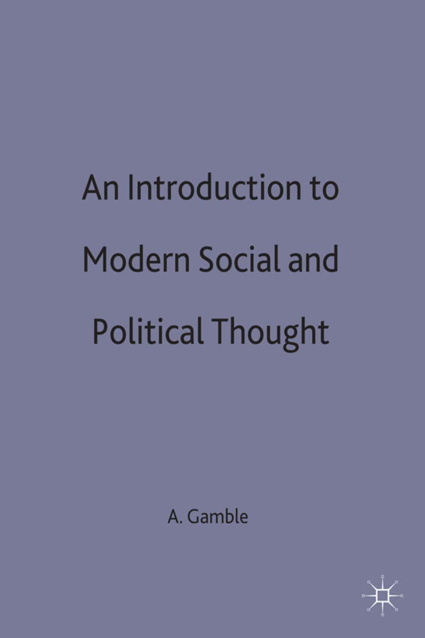 An Introduction to Modern Social and Political Thought