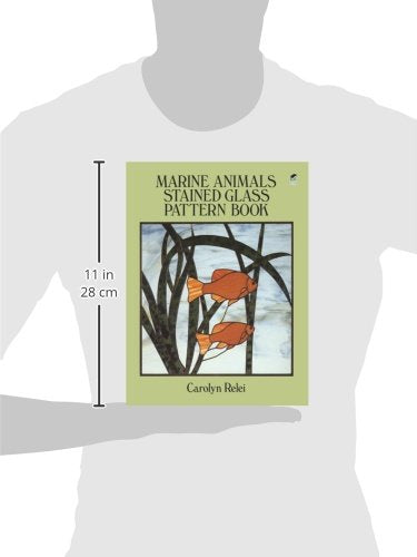 Marine Animals Stained Glass Pattern Book (Dover Crafts: Stained Glass)