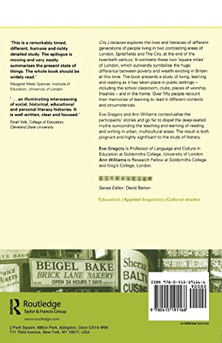 City Literacies: Learning to Read Across Generations and Cultures