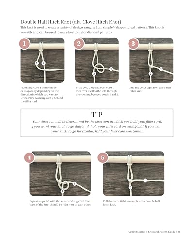 Complete Starter Guide to Macramé: 15 Knotted Home Creations Made with Natural Materials (Fox Chapel Publishing) Book of Macrame Projects for Beginners - Wall Art, Fruit Baskets, a Cat Bed, and More