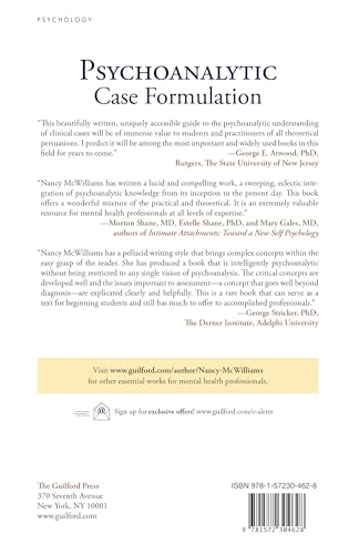 Psychoanalytic Case Formulation
