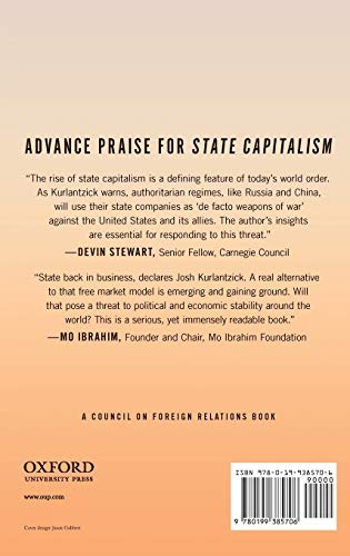 State Capitalism: How the Return of Statism is Transforming the World