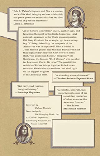 Legends and Lies: Great Mysteries of the American West