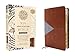 NIV Application Bible, Personal Size, Leathersoft, Brown/Blue, Red Letter, Indexed, Comfort Print: Bringing the Ancient Message of the Bible into Your World (NIV Application Commentary Resources)