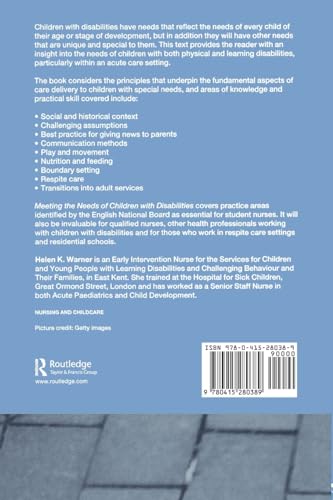 Meeting the Needs of Children with Disabilities: Families and Professionals Facing the Challenge Together