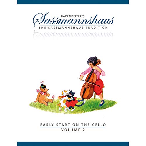 Sassmannshaus: Early Start on the Cello - Volume 2 (English Only)
