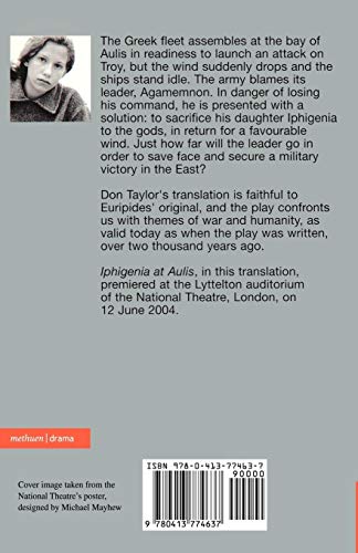 Iphigenia At Aulis (Classical Dramatists)