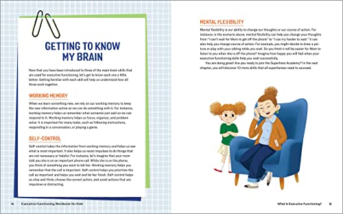 Executive Functioning Workbook for Kids: 40 Fun Activities