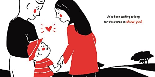 Now That You're Here: A High Contrast Book For Newborns (A Love Poem Your Baby Can See)