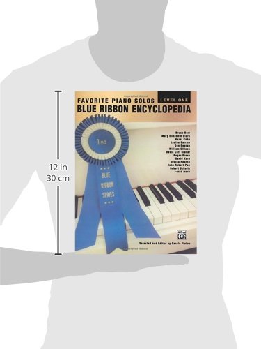 Blue Ribbon Encyclopedia Favorite Piano Solos: Level 1 (Blue Ribbon Series)