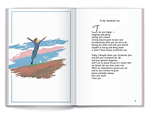 To My Son with Love by Susan Polis Schutz, A Sentimental and Inspiring Gift Book for a Son's Birthday, Graduation, Christmas, or Just to Say "I Love You" from Blue Mountain Arts