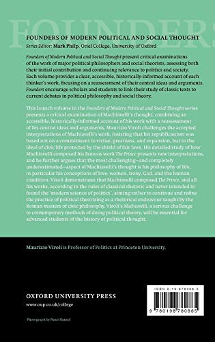 Machiavelli (Founders of Modern Political and Social Thought)